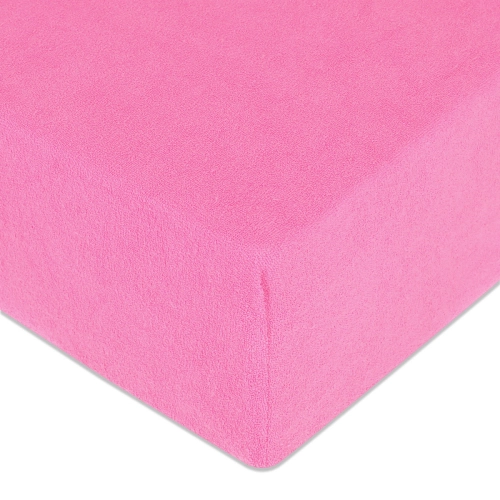 Prześcieradło Frotte 180 x200 kol Ciemny Róż nr. 17